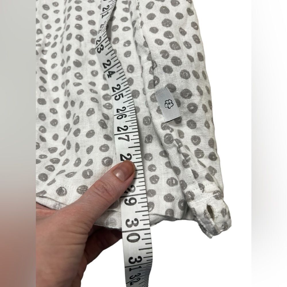 Ted Baker
Men's White Aillon Linen Shirt white and cream polkadot 4 large - Picture 3 of 12